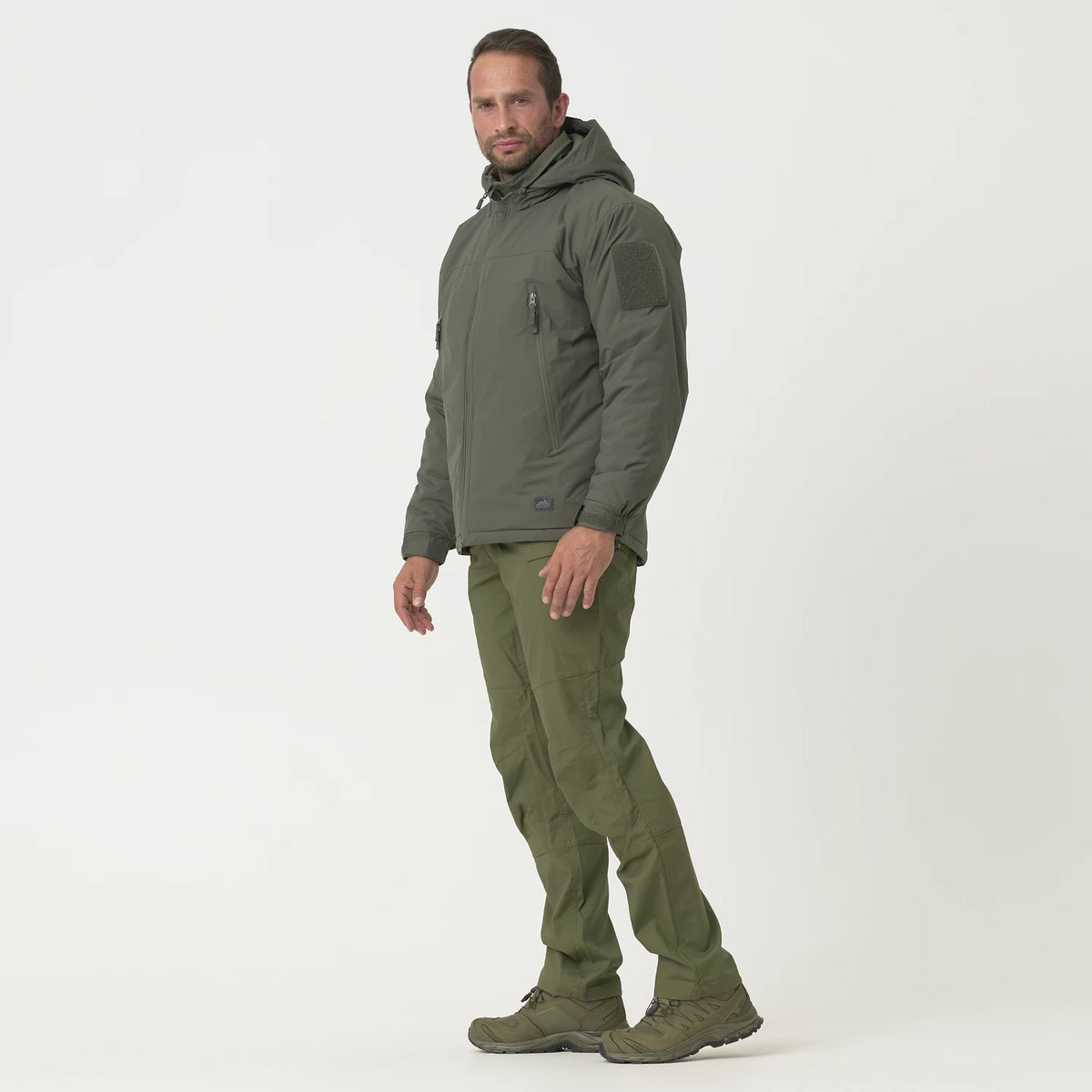 Helikon-Tex LEVEL 7 ľahká zimná bunda Climashield Apex 100g, Alpha Green – detail 1