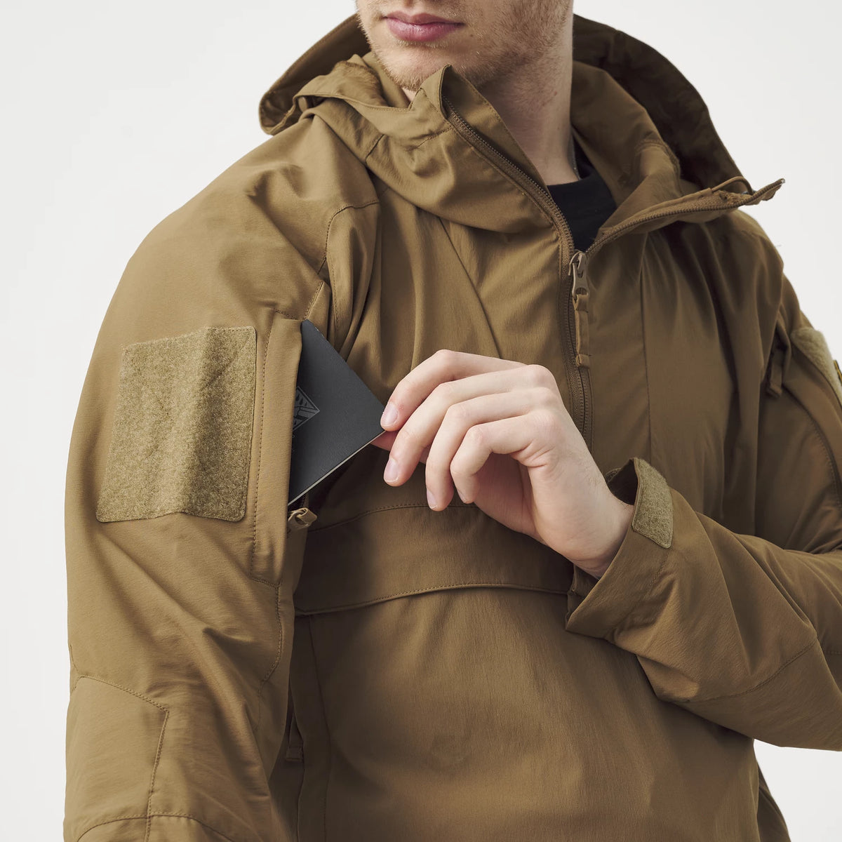 Helikon-Tex MISTRAL Soft Shell anorak bunda, Adaptive Green – detail 4