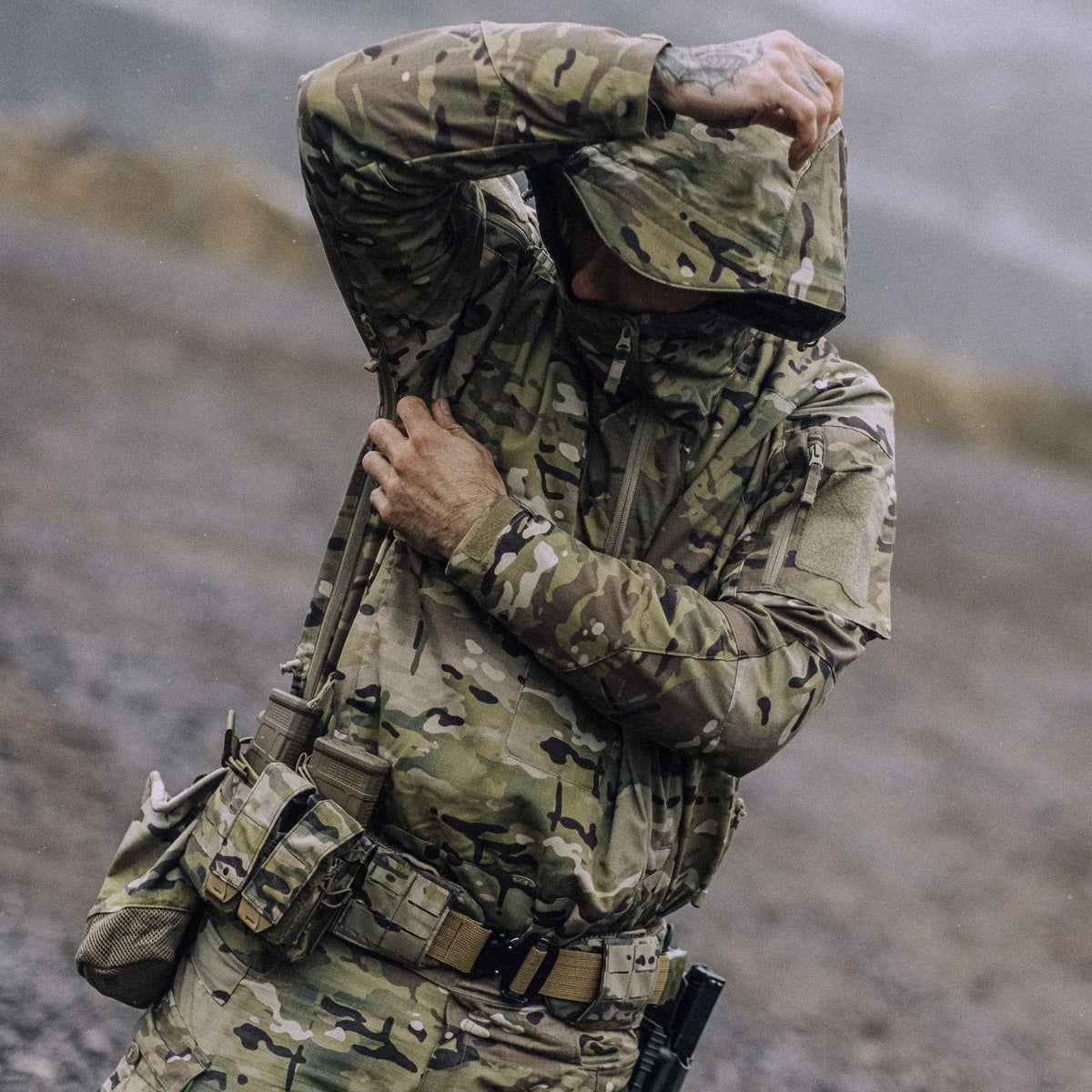 Helikon-Tex Tracer anorak bunda, MultiCam