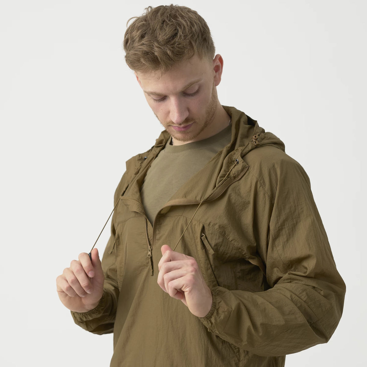 Helikon-Tex WINDRUNNER vetrovka WindPack Nylon, Tiger Stripe – detail 4