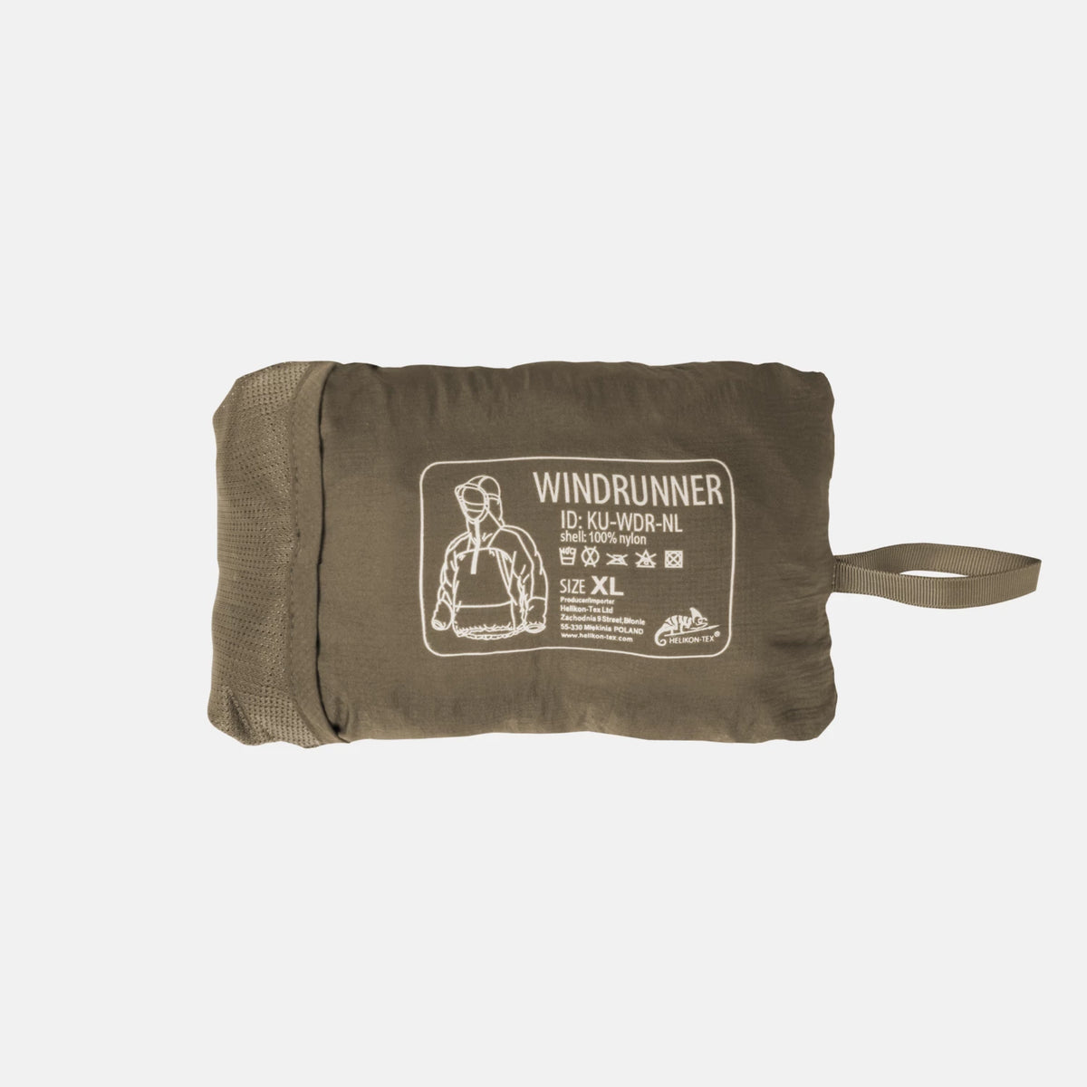Helikon-Tex WINDRUNNER vetrovka WindPack Nylon, Shadow Grey – detail 7