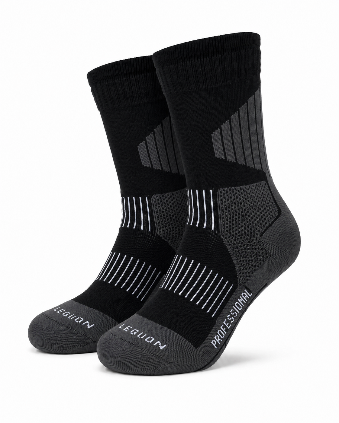 Leguon Solux PRO 3-Season čarape, crne