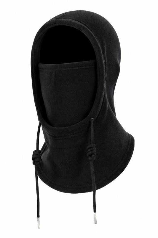 WARAGOD Lomäg fleecová kukla, black