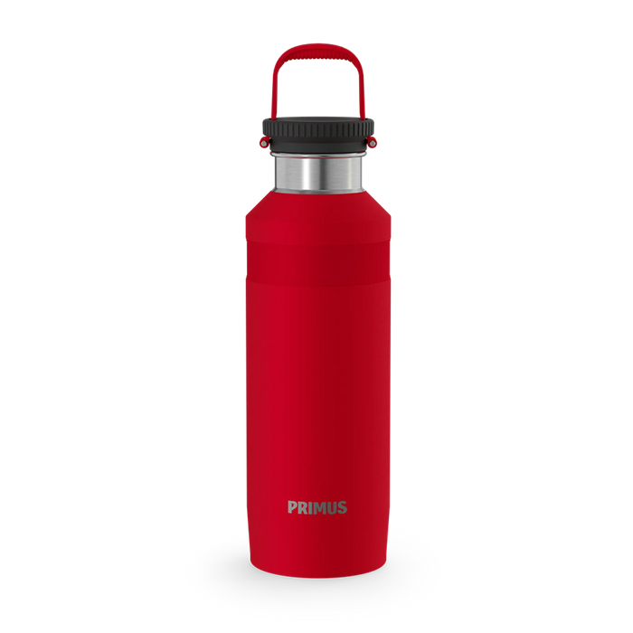 Primus Tufa jednoplášťová oceľová fľaša 0,8 L, Primus Red