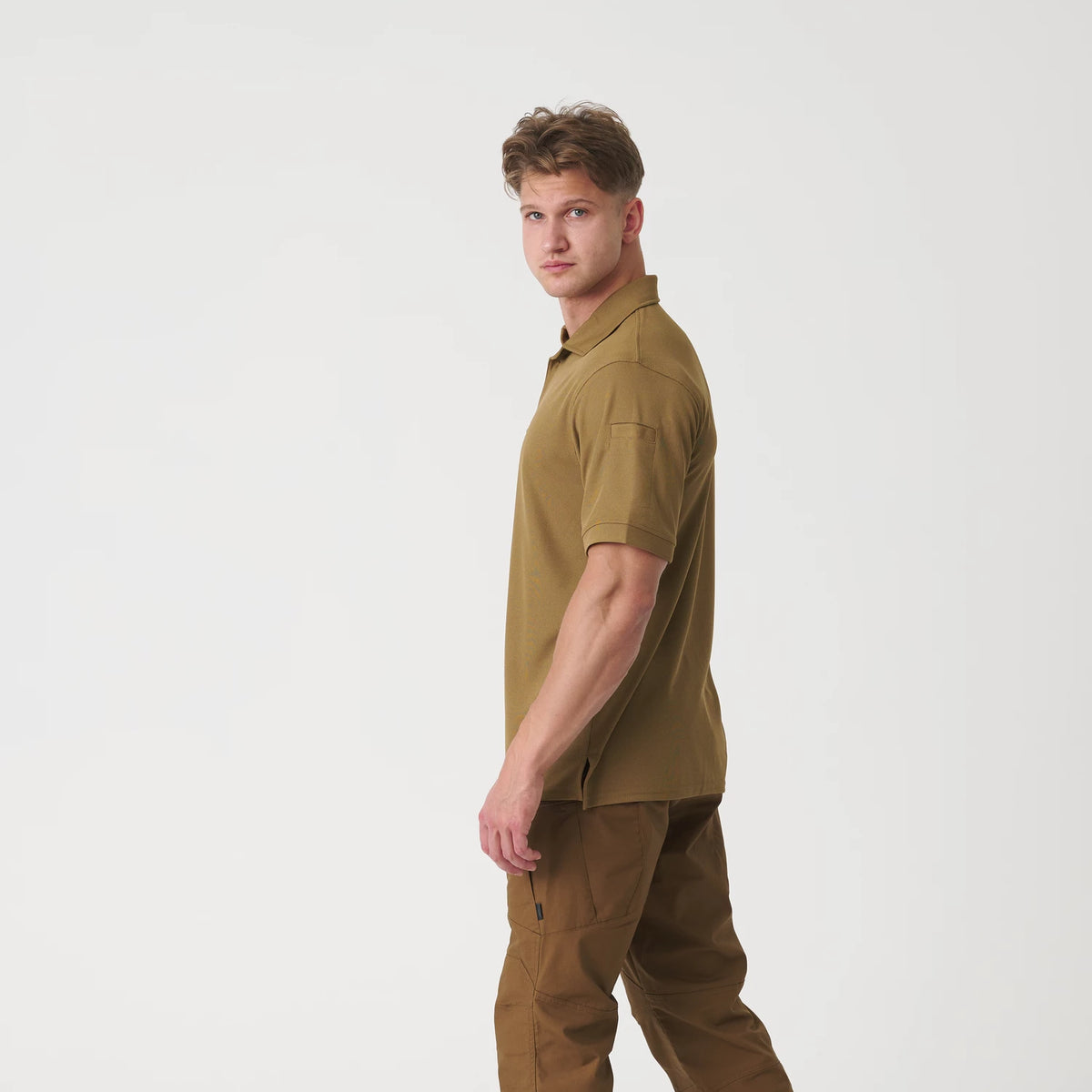 Helikon-Tex UTL polokošeľa Top Cool TopCool, Olive Green – detail 1