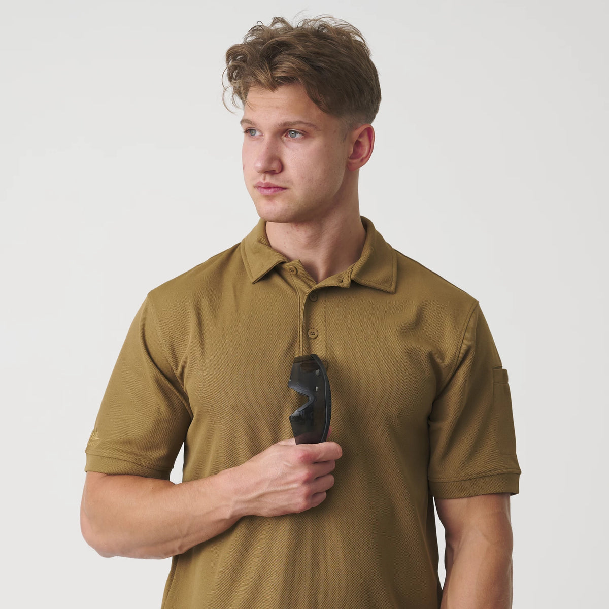 Helikon-Tex UTL polokošeľa Top Cool TopCool, Olive Green – detail 8