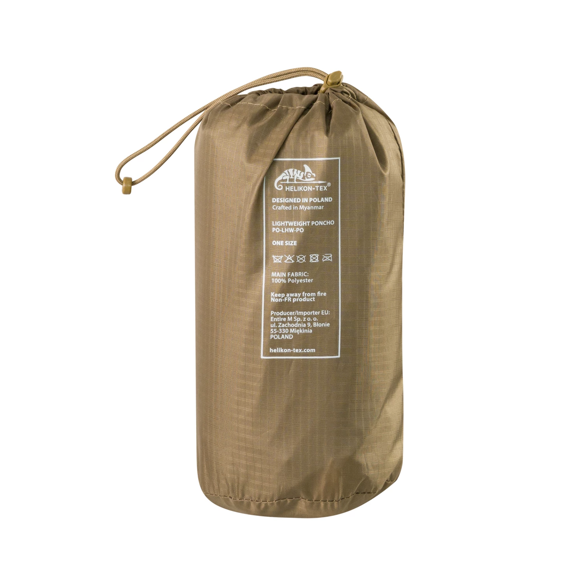 Helikon-Tex Lightweight pončo, earth brown