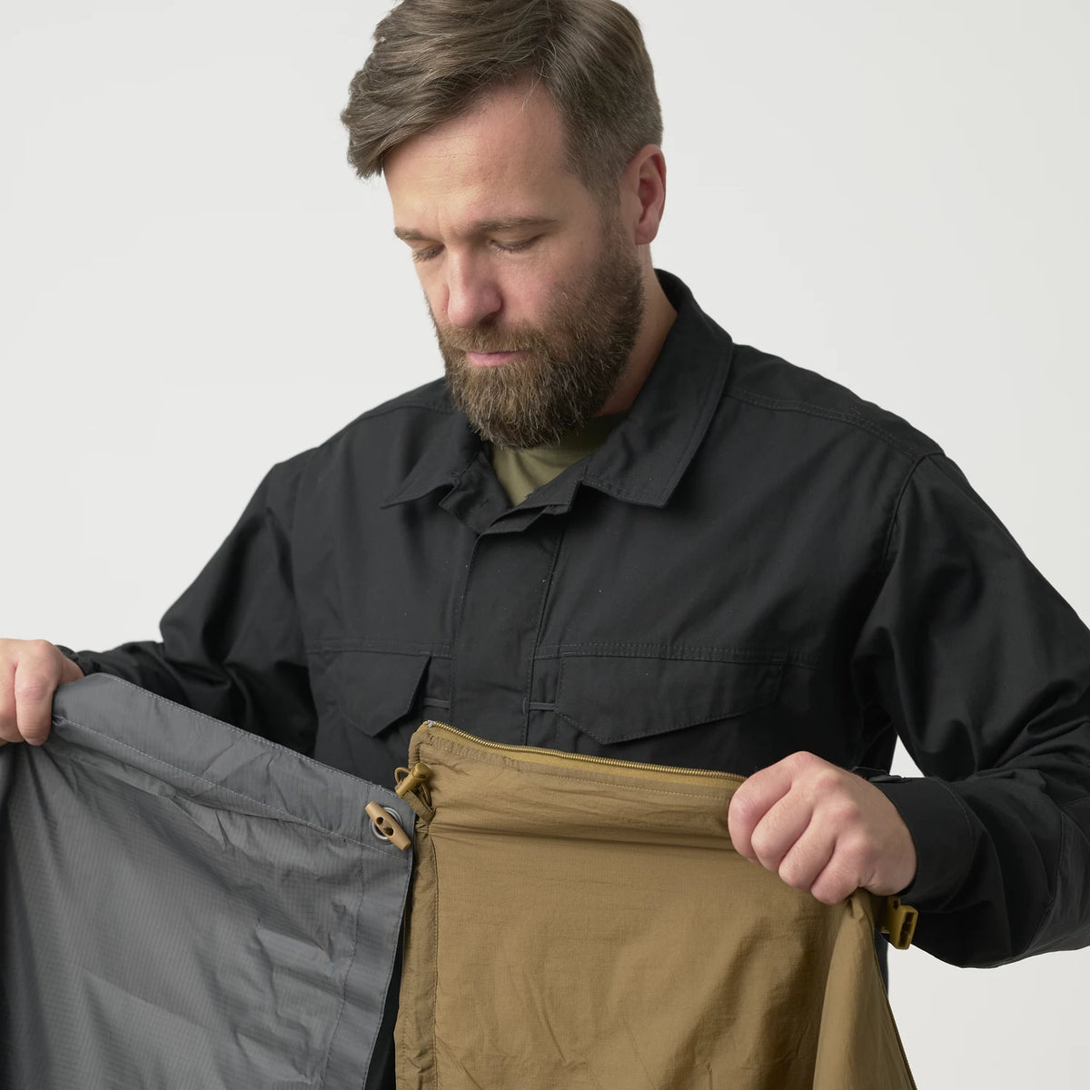 Helikon-Tex SWAGMAN ROLL poncho, Crimson Sky – detail 8