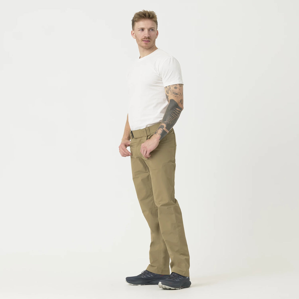 Helikon-Tex COVERT nohavice VersaStretch taktické Versa Stretch, Mud Brown – detail 1