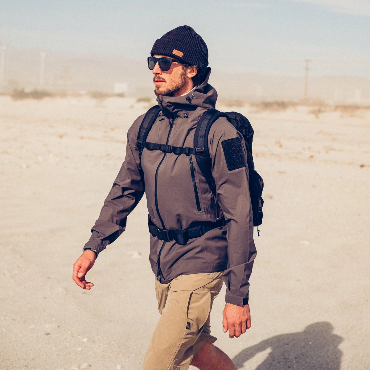 Helikon-Tex OTS 11" šortky VersaStrecth taktické outdoorové Versa Strecth Lite, Crimson Sky / Black – v použití 2