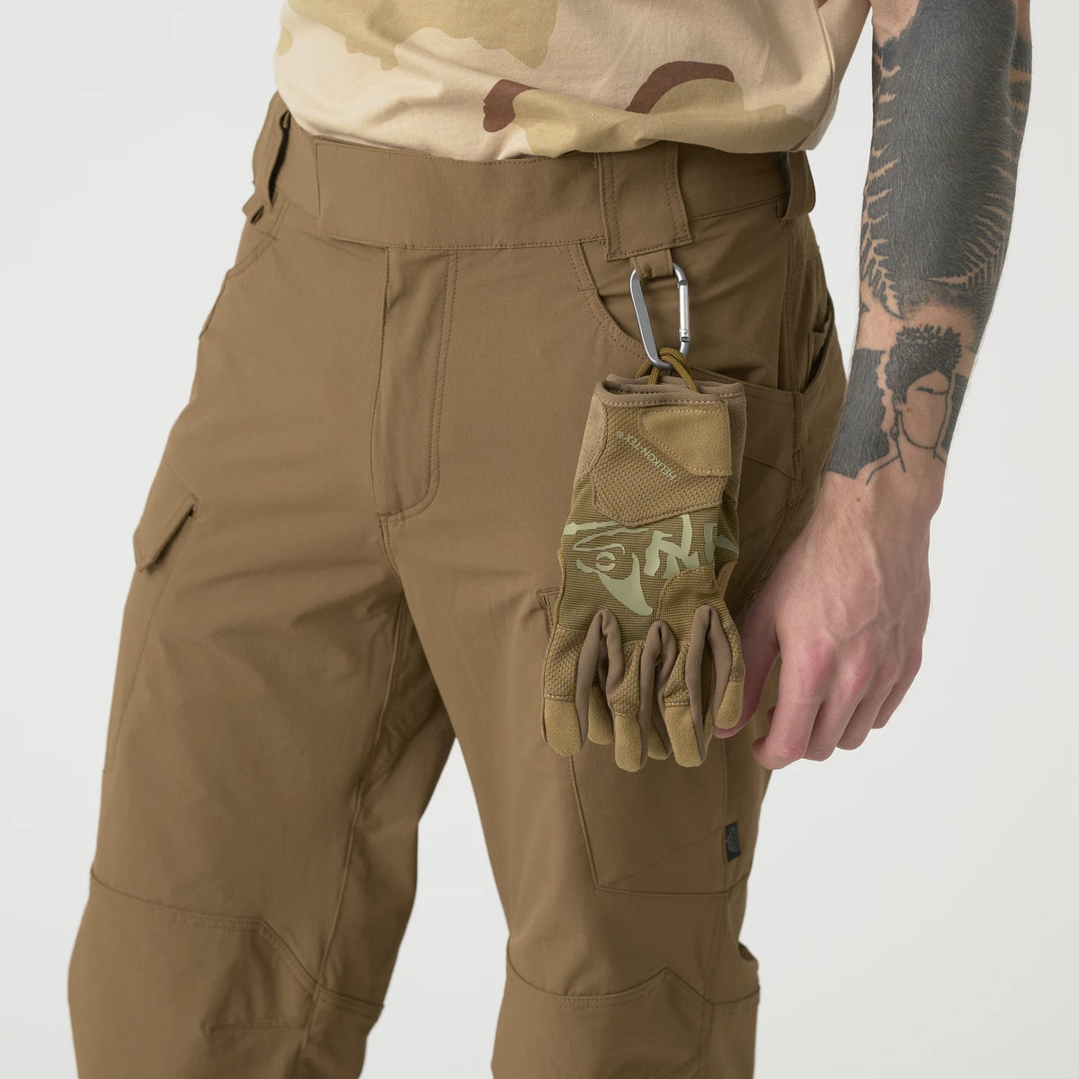 Helikon-Tex OTP nohavice VersaStretch taktické Outdoorové Versa Stretch, Ash Grey / Black – detail 9