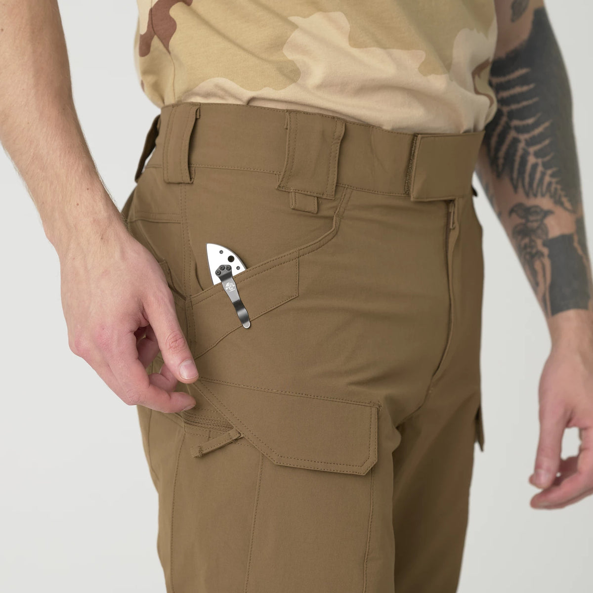 Helikon-Tex OTP nohavice VersaStretch outdoorové taktické Versa Stretch MultiCam – detail 10