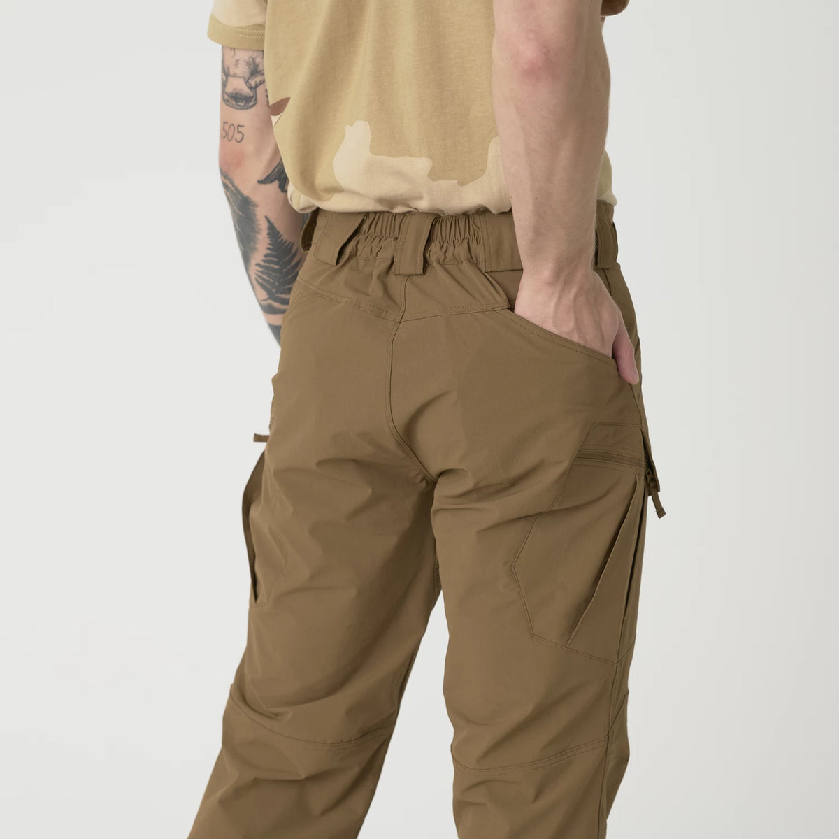 Helikon-Tex OTP nohavice VersaStretch taktické Outdoorové Versa Stretch, RAL 7013DE – detail 15