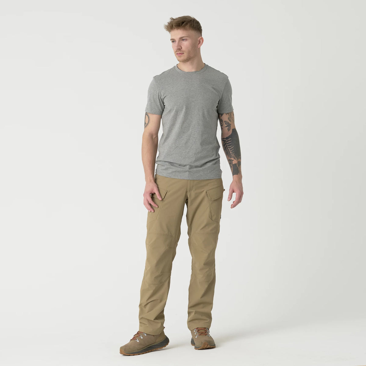 Helikon-Tex OTP nohavice VersaStretch outdoorové taktické Versa Stretch Lite, Shadow Grey – detail 3