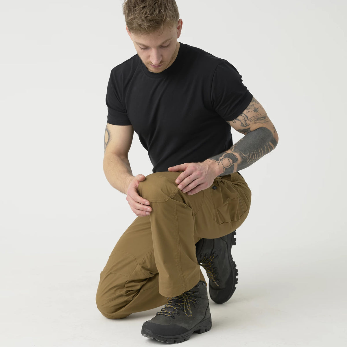 Helikon-Tex Urban Tactical nohavice Rip-Stop polycotton, Mud Brown – detail 7