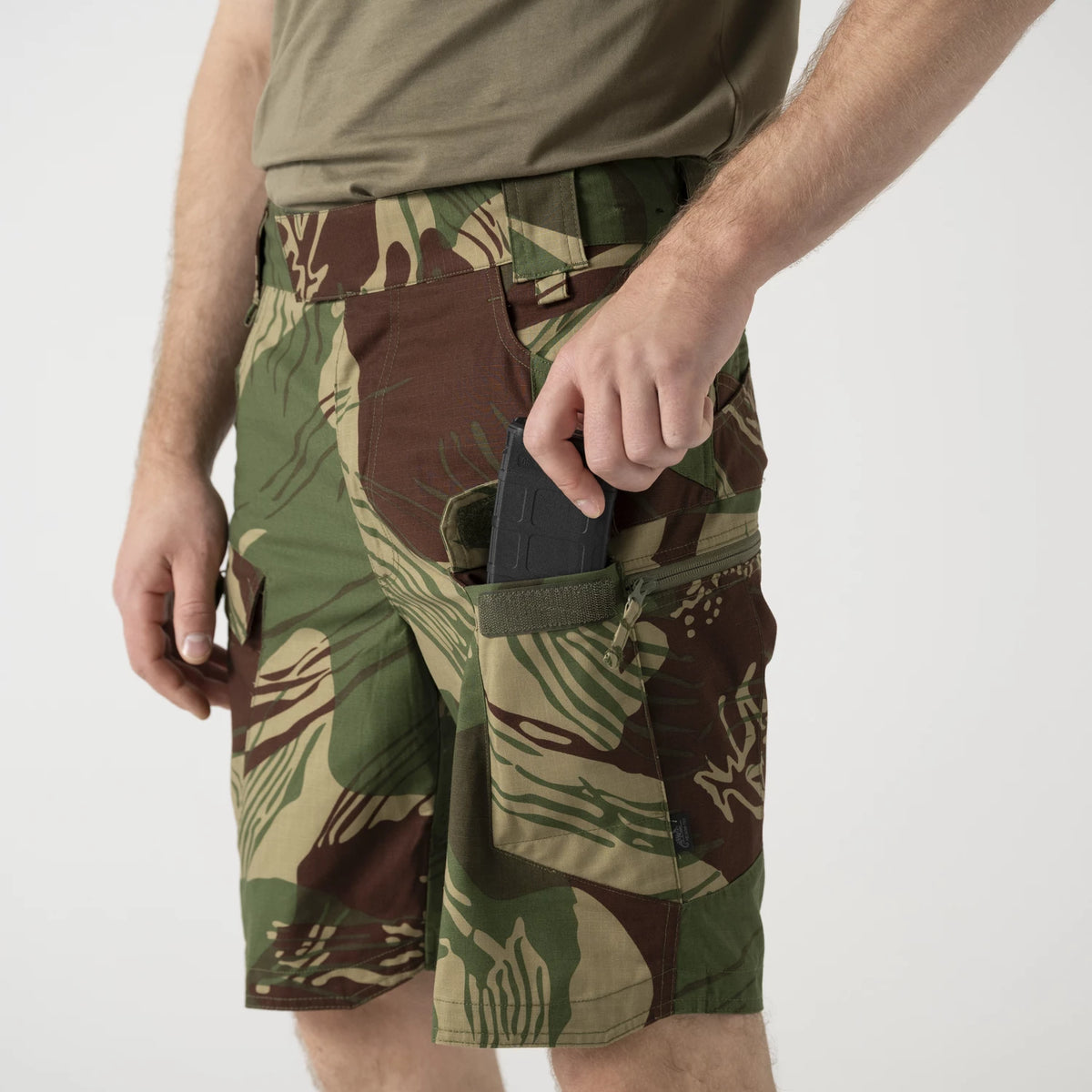 Helikon-Tex UTS Urban Tactical Shorts 8.5" šortky taktické, coyote – detail 2
