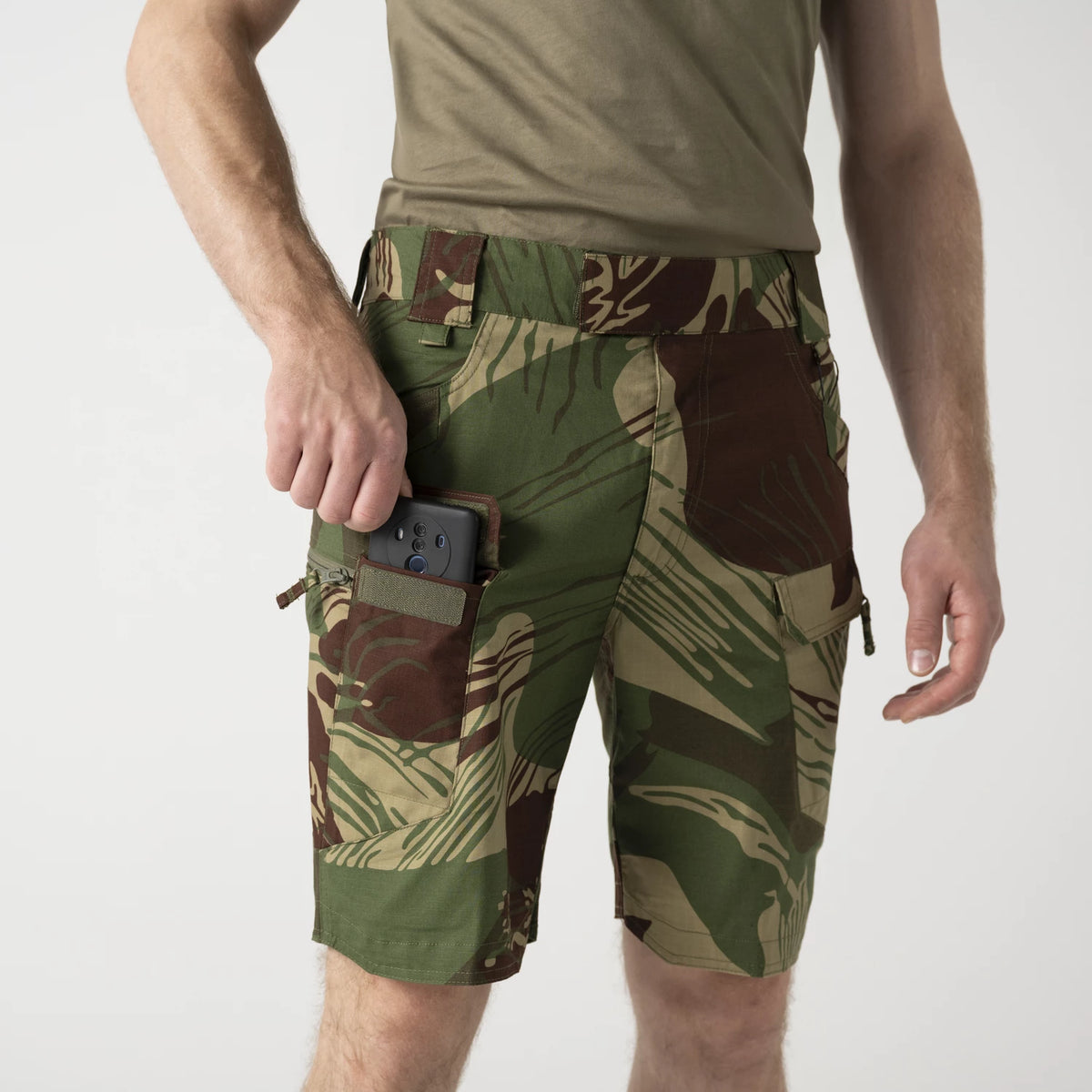 Helikon-Tex UTS Urban Tactical Shorts 8.5" šortky taktické, coyote – detail 3
