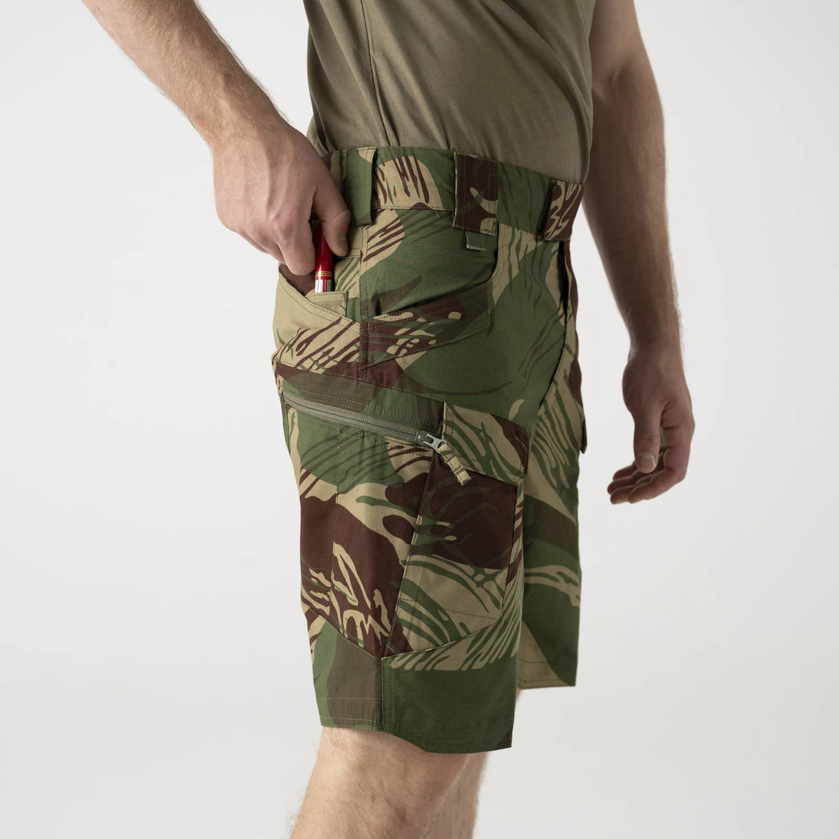 Helikon-Tex UTS Urban Tactical Shorts 8.5" šortky taktické, coyote – detail 6