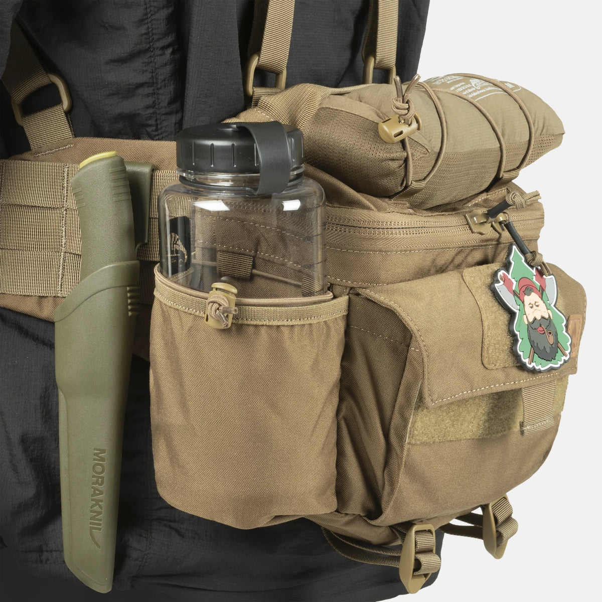 Helikon-Tex Foxtrot Mk2 bedrová taška Cordura, Shadow Grey – detail 4
