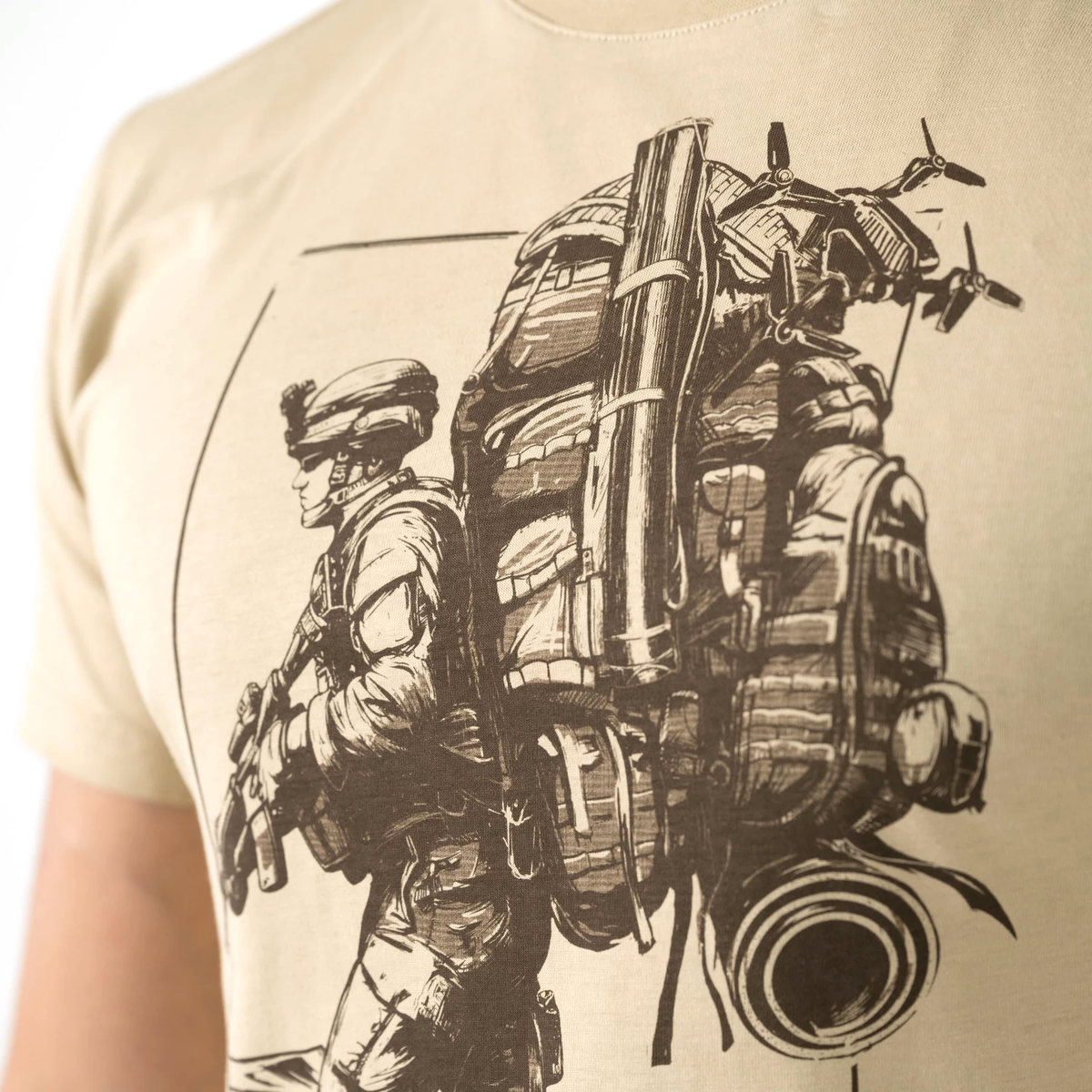 Helikon-Tex Light Infantry tričko, olive green