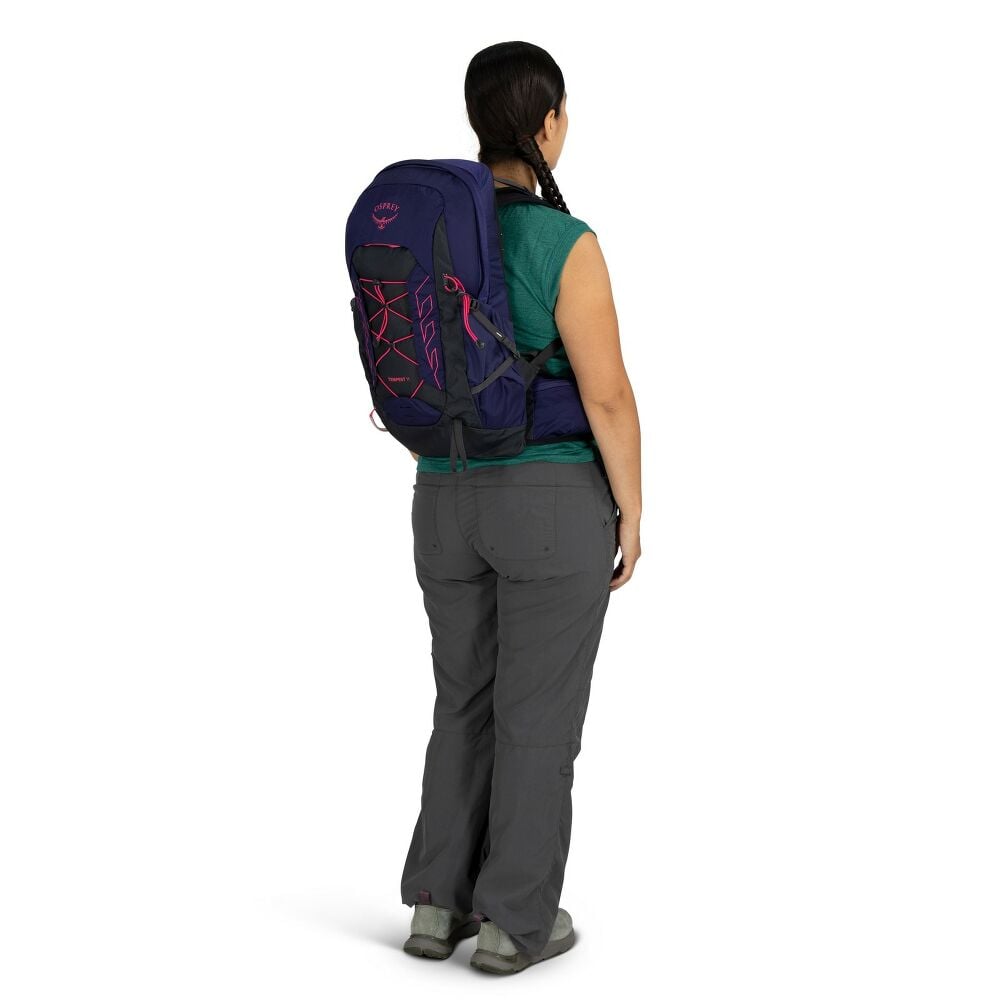 OSPREY TEMPEST 11 turistický batoh, deep fig/hotspot pink