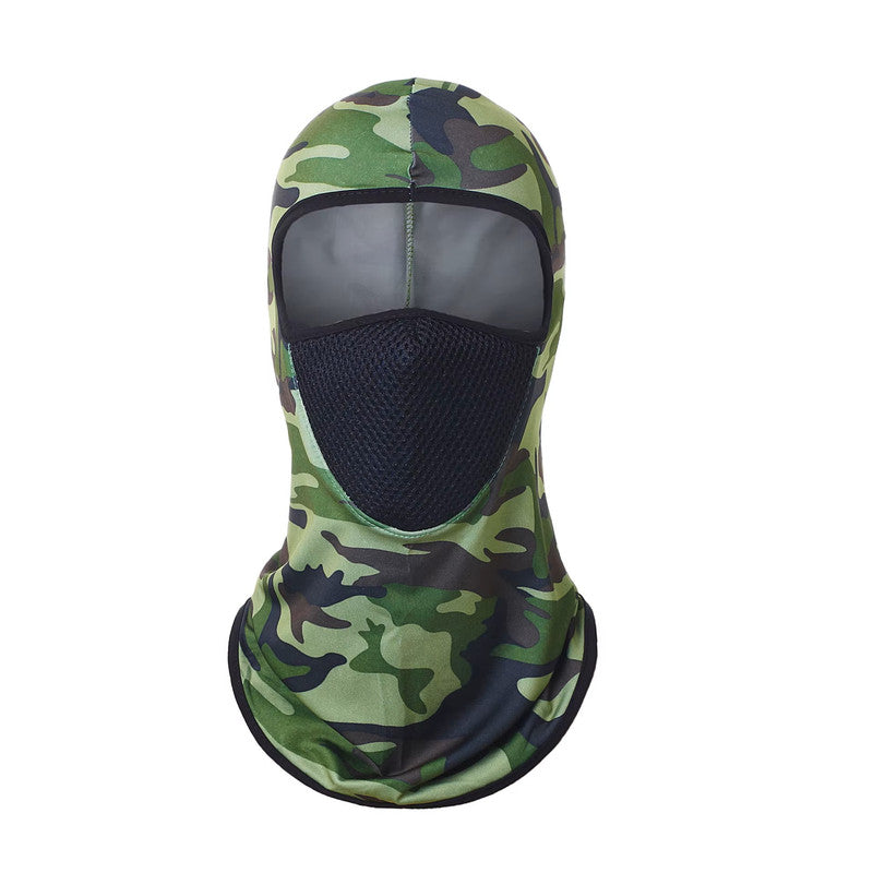 WARAGOD Vesaa letná chladivá kukla, camo army green