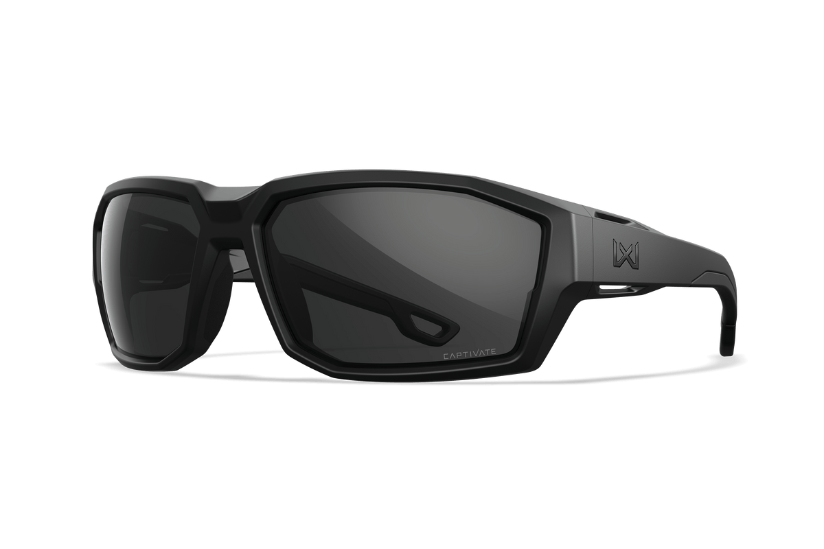 Wiley X Alpine balistické slnečné okuliare, Matte Black / CAPTIVATE Grey