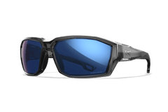 Wiley X Alpine balističke sunčane naočale, Gloss Crystal Grey / CAPTIVATE Polarized Blue Mirror