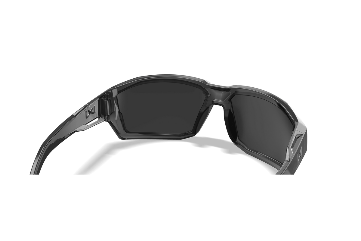 Wiley X Alpine balističke sunčane naočale, Gloss Crystal Grey / CAPTIVATE Polarized Blue Mirror