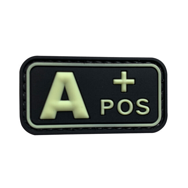 WARAGOD A POS našivak PVC Patch Glow in the Dark