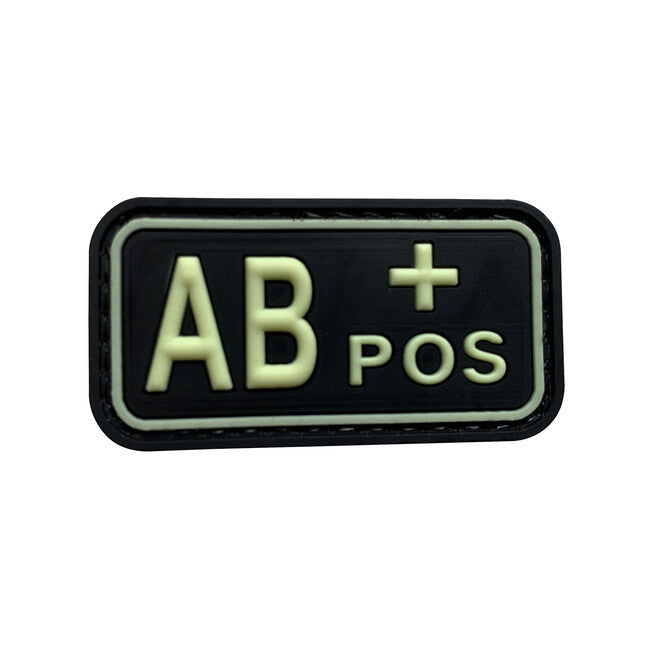 WARAGOD AB POS našivak PVC Patch Glow in the Dark