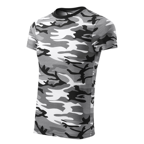 Malfini Camouflage majica 160g/m2, gray