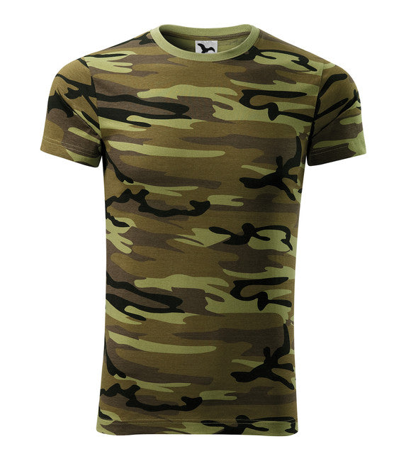 Malfini Camouflage majica 160g/m2, green