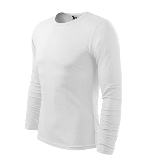 Malfini Fit-T majica s dugim rukavom 160g/m2, bijela