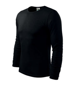 Malfini Fit-T majica s dugim rukavom 160g/m2, crna