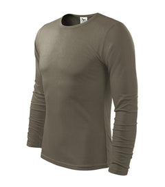 Malfini Fit-T majica s dugim rukavom 160g/m2, army