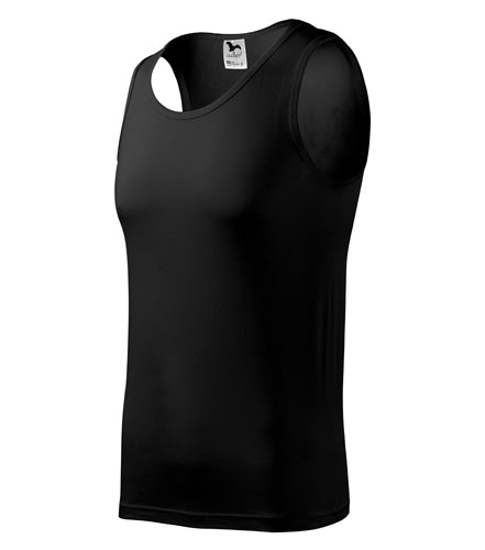 Malfini majica bez rukava muška 160g/m2, crna