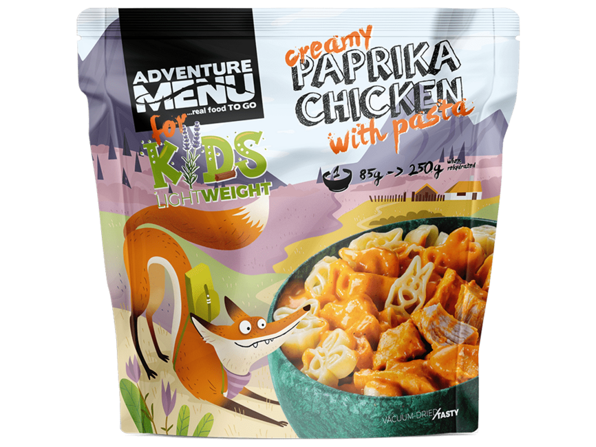 Adventure piletina na paprici s tjesteninom menu, 250g