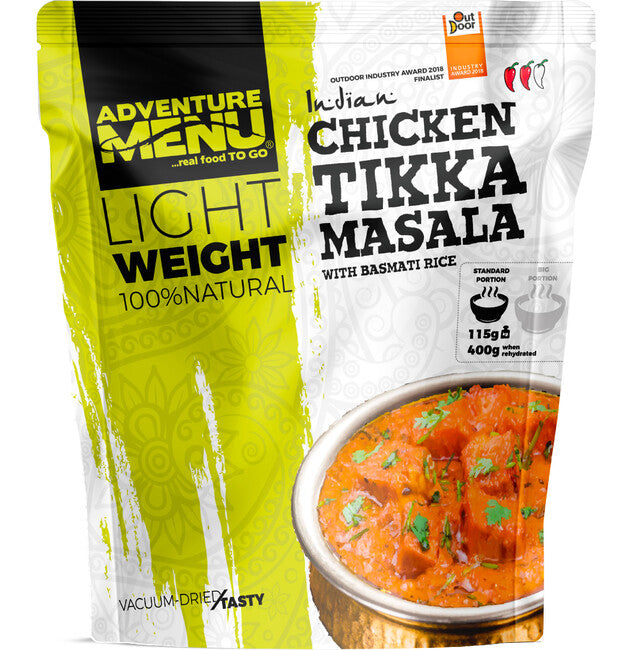 Adventure Piletina Tikka Masala menu s basmati rižom, 600g