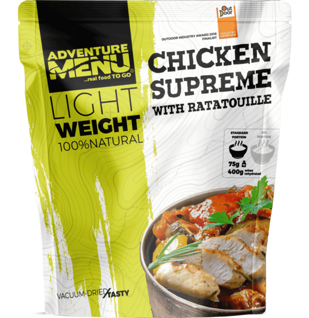 Adventure menu Piletina supreme s ratatouilleom, 600g