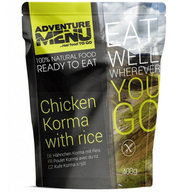Adventure Menu Piletina Korma s rižom 400g