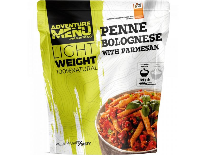Adventure Menu Penne s bolonjskim umakom i parmezanom 400g