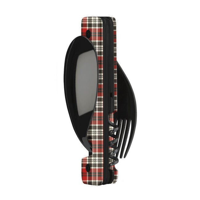 Akinod A02B00012 multifunkcionalni set 13h25, black mirror finish, Red Tartan