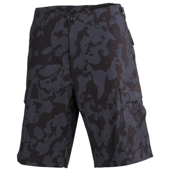 MFH BDU Američke kratke hlače Ripstop, night-camo
