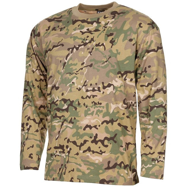 MFH majica s dugim rukavom američka, operation-camo
