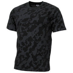 MFH Streetstyle američka majica, night-camo