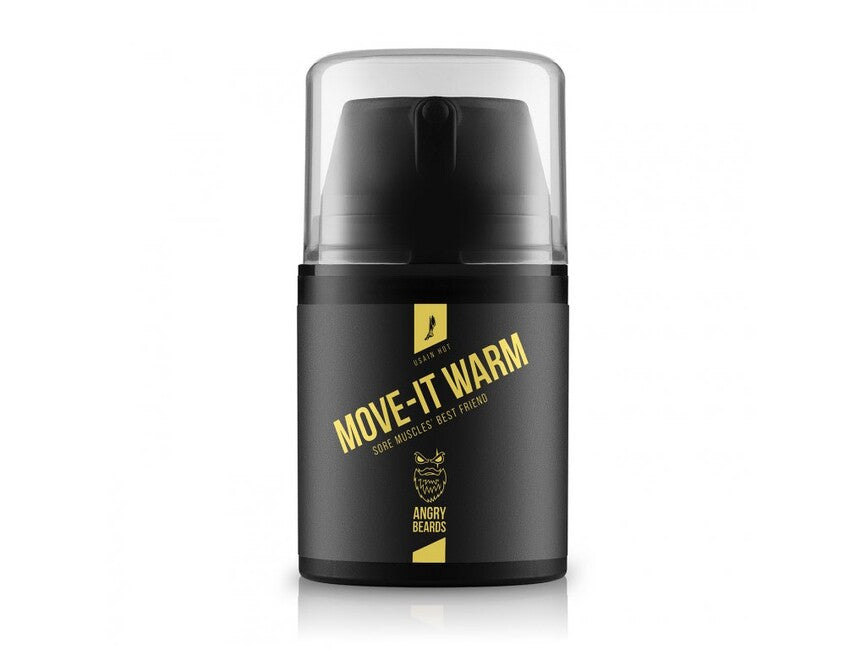 Angry Beards Usain Hot sportski zagrijavajući gel, 50 ml