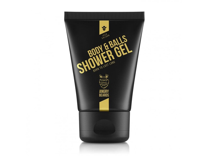 Angry Beards Jack Saloon tuš gel za tijelo i testise, 50 ml