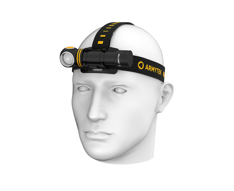 ArmyTek Elf C2 USB-C naglavna svjetiljka s LED ručna svjetiljka topla bijela 1023 lm napajanjem iz akumulatora