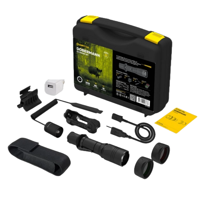 ArmyTek Dobermann Extended set taktički sa svjetiljkom